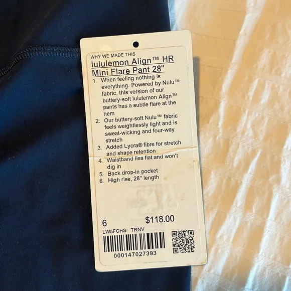 Lululemon align high rise mini flare pant - Picture 5 of 5